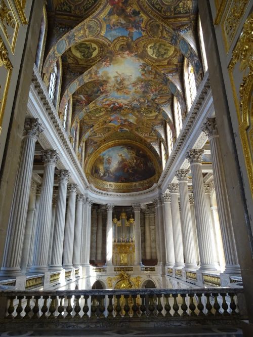 Versailles, Paris, France, Rūmai, Dekoratyvinis, Lubos