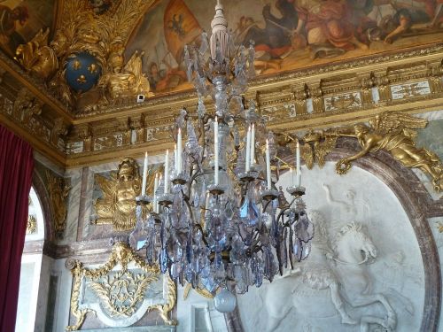 Versailles, Žvakidė, Liustra, Pilis, Lubų Lempa, Interjero Dizainas, Kristalų Šviestuvas