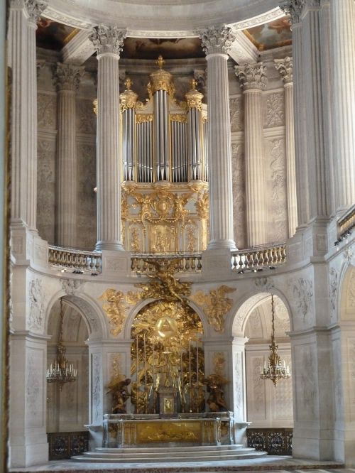 Versailles, Organas, Auksas, Daugialypis, Bažnyčia, Katedra