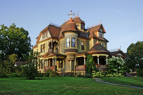 Viktorijos Namas, Victorian, Dažytos Panele, Senas Namas