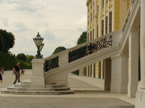 Vienna, Belvedere, Barokas, Laiptas, Pilis, Austria