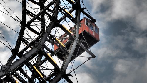 Vienna, Prater, Šviesus, Ferris Ratas