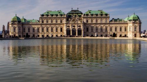 Vienna, Pilis, Belvedere, Barokas, Barokschloss