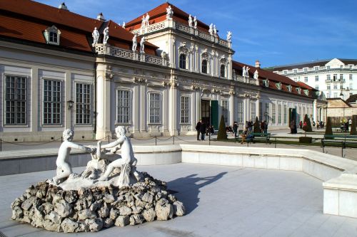 Vienna, Belvedere, Žemutinė Belvedere, Pilis, Barokas, Barokschloss