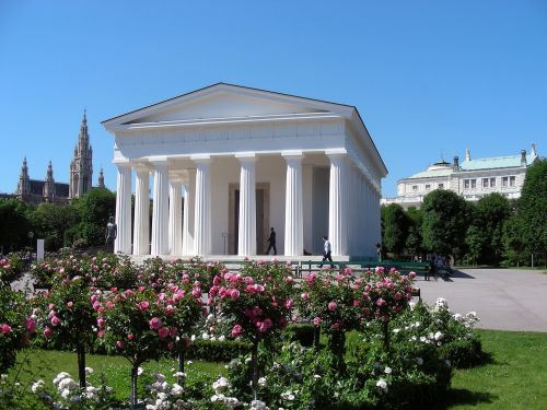 Vienna, Šitas Šventykla, Lankytinos Vietos, Vasara, Žmonių Sodas