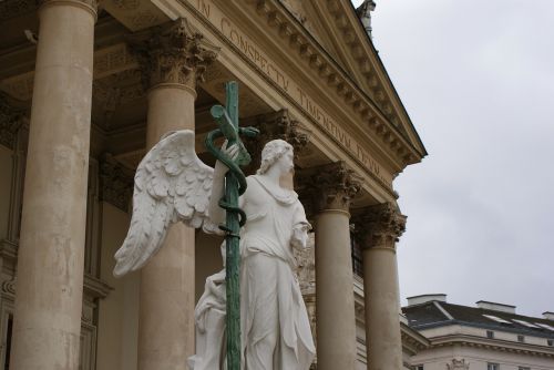 Vienna, Architektūra, Bažnyčia, Statula, Angelas, Religija, Skulptūra
