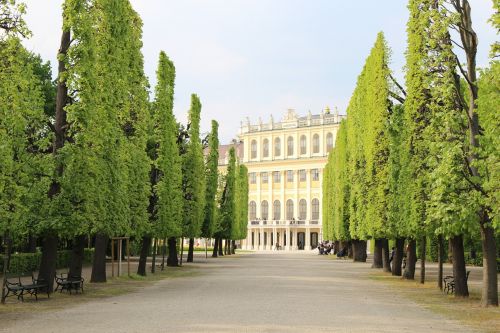 Vienna, Pilies Parkas, Austria, Imperatorius, Monarchija, Pilis, Schönbrunn, Architektūra, Alėja