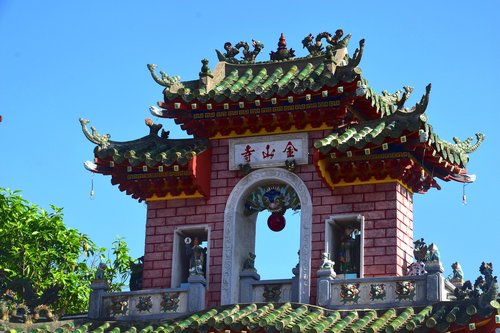 Vietnamas,  Hoi An,  Šventykla,  Architektūra,  Tradicinis,  Kelionė,  Bokštas,  Azijoje,  Kultūra