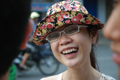Vietnamiečių, Saigonietis, Šypsena, Šypsosi, Laimingas, Smiley, Šypsosi