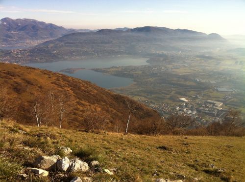Vaizdas Iš Monte Barro, Alta Brianza, Ežeras, Niekas, Oggiono, Panoraminis