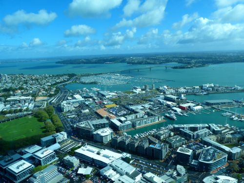 Dangus Bokštas,  Freemans & Nbsp,  Įlankoje,  Saint & Nbsp,  Marys & Nbsp,  Įlankoje,  Auckland,  Nauja & Nbsp,  Zealand,  Vaizdas Iš Dangaus Bokšto