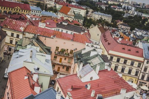 Miesto Vaizdas, Lublin, Turizmas, Lenkija, Architektūra, Paminklas, Panorama