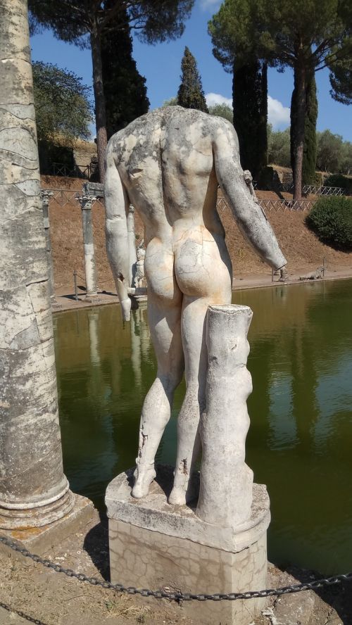 Vila Adriana, Statula, Roma, Senovės Roma, Skulptūra, Imperatorius, Statulos