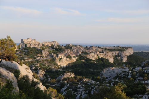 Kaimas, Provence, Šviesa, Senas Kaimas, Saulė, France, Panorama