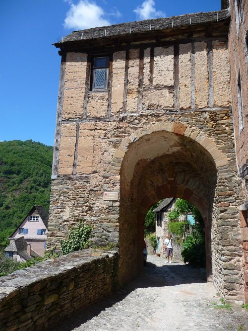 Kaimas, Conques, Viduramžių, France