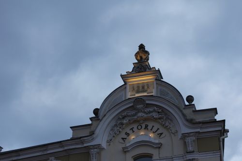 Vilnius, Lietuviu, Rytų Europa, Fasadas, Senamiestis, Architektūra, Istoriškai, Namai Fasadai, Gable