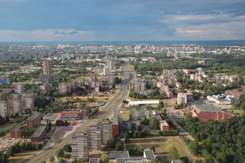 Vilnius, Lietuviu, Miesto Kraštovaizdis, Rytų Europa