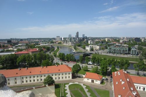 Vilnius, Panorama, Lietuviu, Europa, Miestas, Baltiškas, Kapitalas, Miesto Panorama