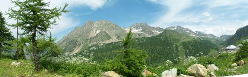 Kalnas,  Alpių & Nbsp,  Kraštovaizdis,  Žalias,  Vinadio