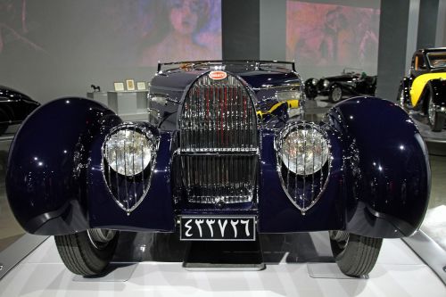 Vintage, Automobilis, Peterseno Automobilių Muziejus, Los Andželas, Kalifornija