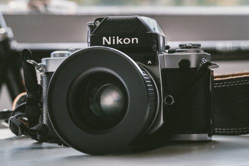 Vintage, Fotoaparatas, Nikon, Fotografija
