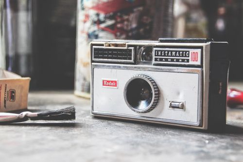 Vintage, Fotoaparatas, Kodak