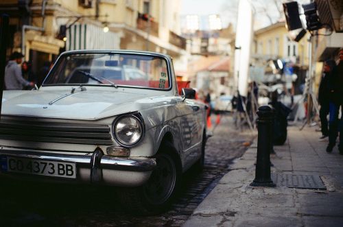 Vintage, Automobilis, Kelias, Gatvė, Transporto Priemonė, Gabenimas