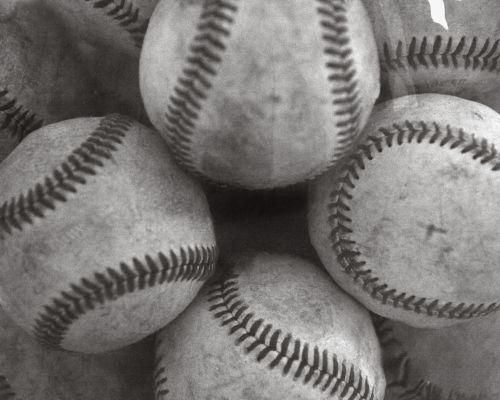 Beisbolas,  Juoda & Nbsp,  Balta,  Rutuliai,  Sportas,  Vintage,  Vintage Baseballs