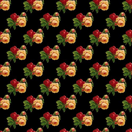 Vintage,  Rožės,  Gėlės,  Tapetai,  Popierius,  Fonas,  Rožė,  Gėlė,  Raudona,  Geltona,  Modelis,  Dizainas,  Juoda,  Gėlių,  Menas,  Dažymas,  Iliustracija,  Scrapbooking,  Laisvas,  Viešasis & Nbsp,  Domenas,  Vintage Roses Wallpaper Pattern