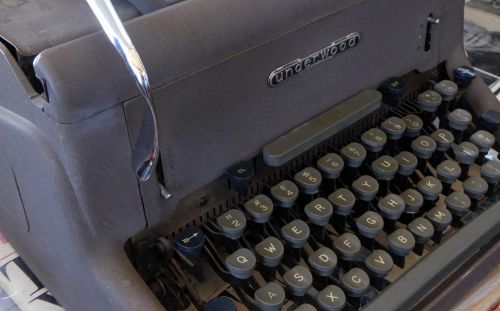 Senas,  Vintage,  Senovinis,  Rašomąja Mašinėle,  Rašomosios Mašinėlės,  Rašomosios Mašinėlės & Nbsp,  Juostelė,  Underwood,  Biuro & Nbsp,  Įranga,  Tipo,  Rašyti,  Vintage Underwood Typewriter
