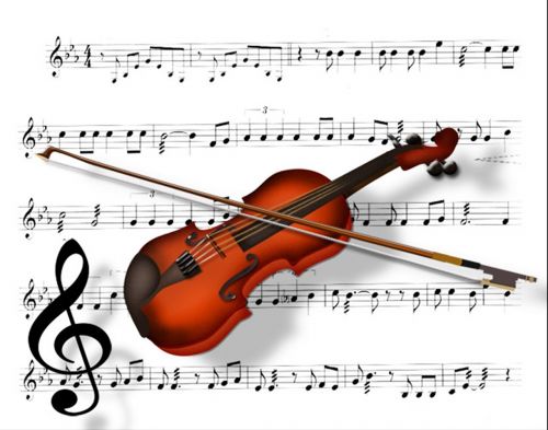Smuikas, Muzika, Instrumentas, Klasikinis, Mediena, Grafika