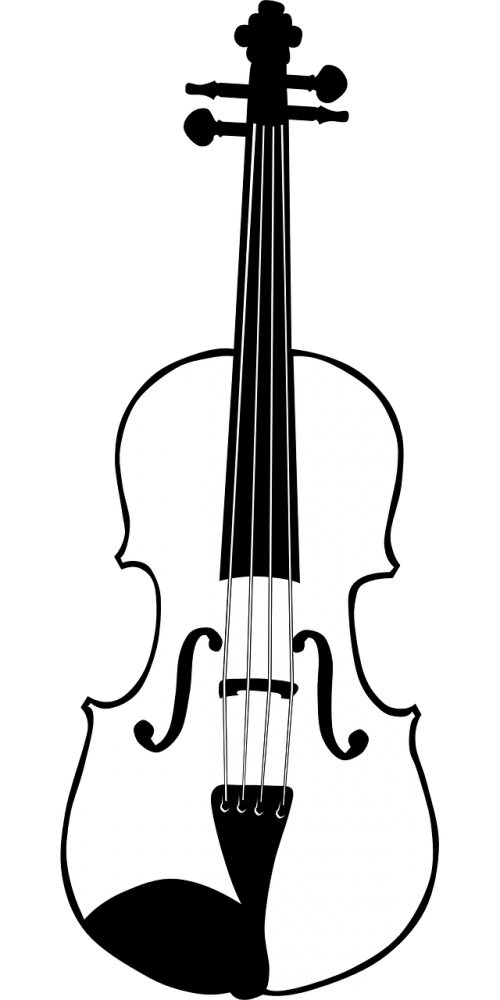 Smuikas, Muzika, Instrumentas, Altas, Eilutė, Akustinė, Klasikinis, Nemokama Vektorinė Grafika