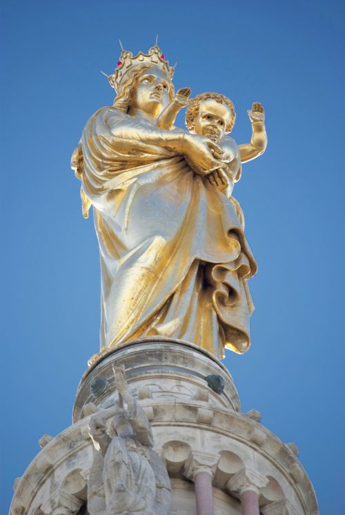 Pirmoji, Mary, Bažnyčia, Bazilika, Basilikas, Marseille, France