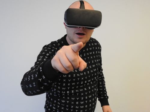 Virtuali Realybė, Oculus, Technologija, Tikrovė, Virtualus, Ausinės, Tech, Pramogos, Futuristinis, Prietaisas, Vyras