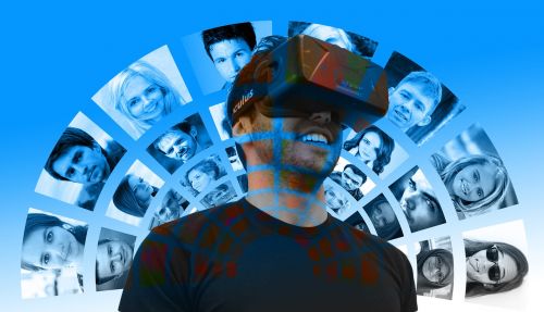 Virtuali Realybė, Oculus, Technologija, Tikrovė, Virtualus, Ausinės, Tech, Pramogos, Futuristinis, Prietaisas, Vyras
