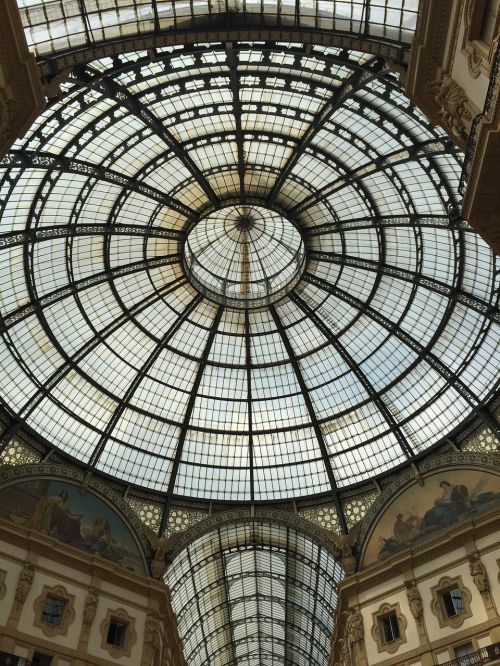 Vittorio Emanuele Galerija, Milanas, Italy