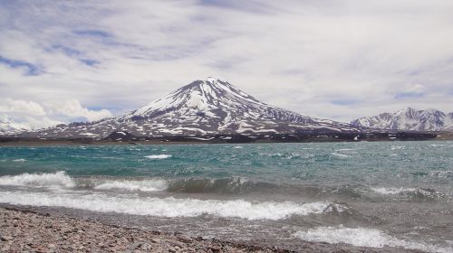 Volcan Maipo, Deimantinis Lagūnas, Mendoza, Argentina
