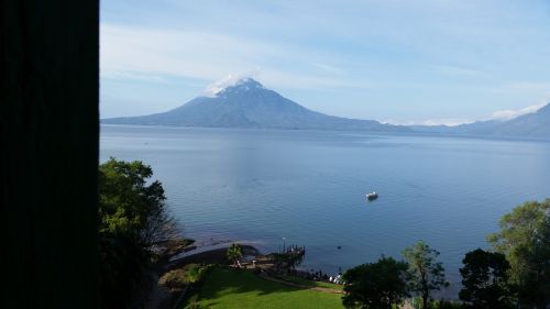 Vulkaninis Muitininkas, Vulkanas, Muitininkas, Panajachel, Solola, Atitlan Ežeras, Gvatemala