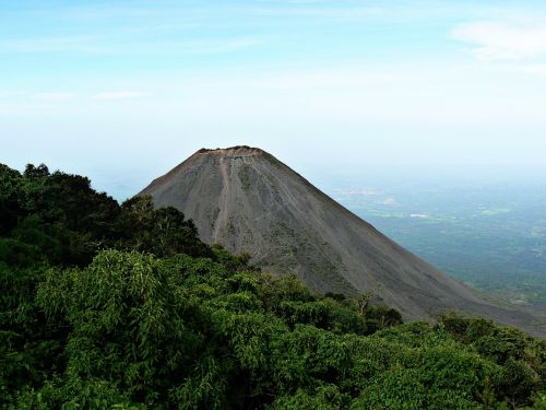 Vulkanas, Žygiai, Akmenys, Gamta, Kalnų Peizažas, Kraštovaizdis, Kalnų Kelias, Salvadoras, Panoraminis