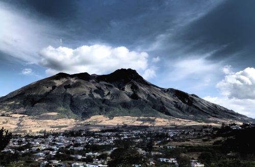 Vulkanas, Išnykęs Ugnikalnis, Imbabura, Andy, Ecuador, Pietų Amerika, Kraštovaizdis, Kalnas, Viršuje