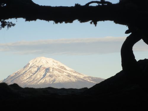 Vulkanas, Chimborazo, Kraštovaizdis, Kalnas, Ecuador, Andes, Ledas, Didingas, Didžiausias