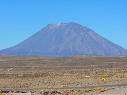 Vulkanas, El Misti, Peru, Arequipa, Orientyras, Kalnas, Aukštas