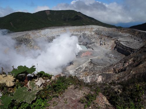 Volcano Poás, Kosta Rika, Centrinė Amerika
