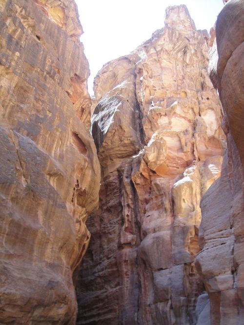 Wadi Mussa, Petra, Kanjonas, Nabataeans, Spalvinga, Beduinas