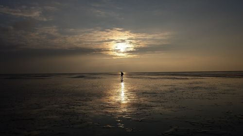 Wadlopen, Holland, Wadden Jūra, Walker, Wadloper, Atsipalaidavimas, Gamta, Sportas, Jūra, Žygiai, Kraštovaizdis, Mėgautis, Aplinka, Judėti, Emocijos, Atsipalaiduoti, Vaizdas