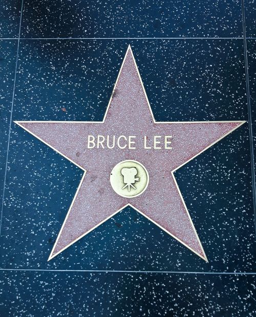Pasivaikščioti Šlovę, Bruce Lee, Los Andželas, Usa, Amerikietis, Kalifornija, Holivudas, Žvaigždė, Filmstrip, Kinas, Filmo Ritinys, Filmas, Karatė, Kovų Menai, Kino Žvaigždė, Kung Fu, Honkongas, Kinija, Legendinis