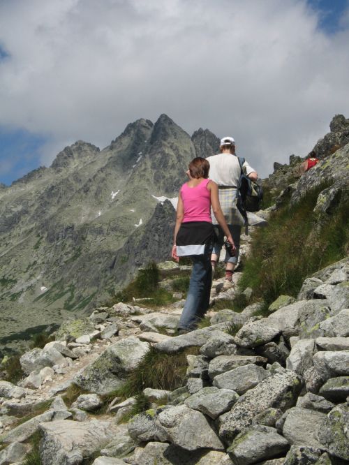 Aukšti & Nbsp,  Taturai,  Tatras,  Slovakija,  Kalnai,  Kraštovaizdis,  Kelionė,  Vaikščioti,  Vaikščiodamas Aukštais Tatrais