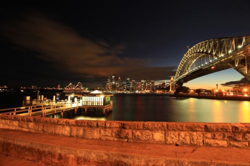 Siena, Tiltas, Sidnėjus, Uostas, Orientyras, Turistinis, Australia, Miestas, Miesto Panorama, Architektūra, Žinomas, Turizmas, Naktis, Pritraukimas, Vandenynas