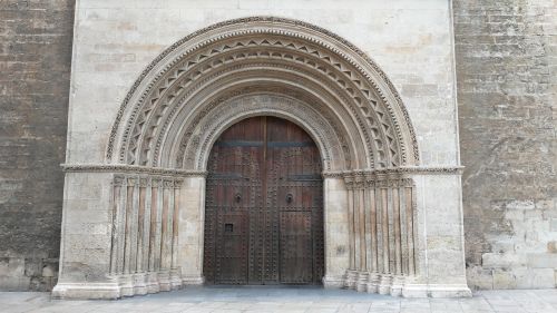 Siena, Durys, Architektūra, Gotika, Europa, Ispanija, Valensija