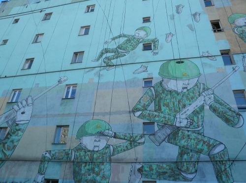 Varšuva, Grafiti, Armija, Lenkija